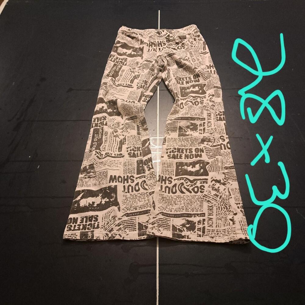 Garage Women's Black and White Jeans